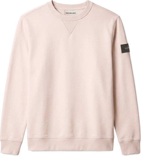 Calvin Klein Jeans Ls 350Terry Badge Cn Swtshrt Beige XXL