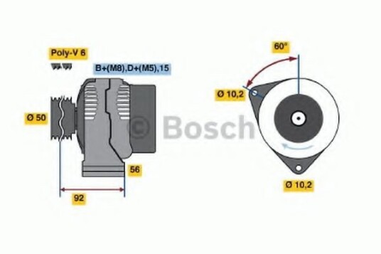 Dynamo BOSCH 0 986 041 550