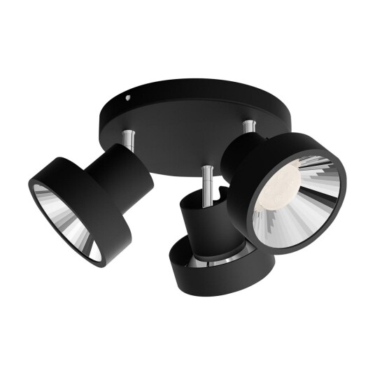 PHILIPS BUKKO LED SPOTLIGHT 3X4,3W SVART 915005687801