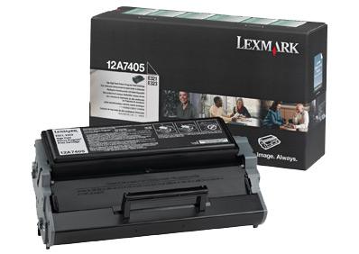 Lexmark 12A1644 Tonerkassett svart Project, 6.000 sider