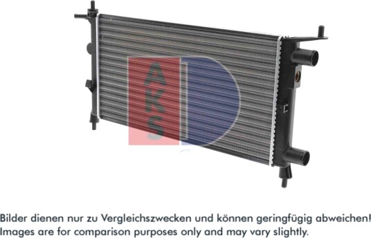AKS DASIS 150790N Radiator motorkjøling