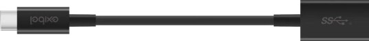 Exibel USB-A til USB-C-adapter, 15 cm Exibel USB-A til USB-C-adapter, 15 cm
