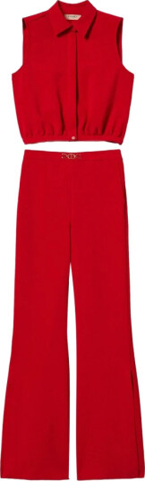 Twinset Dame Jumpsuits & Playsuits Rød L,