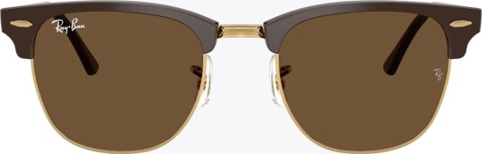 Ray Ban Clubmaster Brun ONE SIZE Ray Ban Clubmaster Brun ONE SIZE