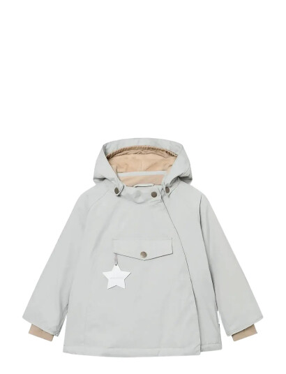 MINI A TURE Matwang Fleece Lined Winter Jacket. Grs Grey 74 MINI A TURE Matwang Fleece Lined Winter Jacket. Grs Grey 74