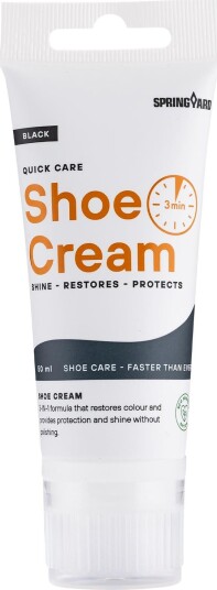 Springyard Shoe Cream Black 50 ml, Black
