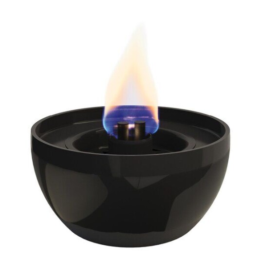 Tenderflame Rose bordlykt 14 cm svart Tenderflame Rose bordlykt 14 cm svart
