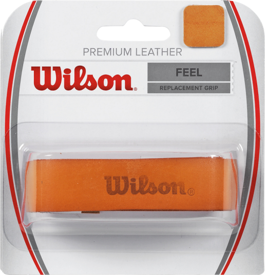 Wilson Premium Leather Grip, Brunt Skinn, 1 Stk