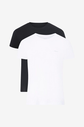 Gant - C-Neck T-Skjorte 2-Pakning - Flerfarget
