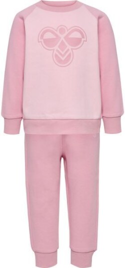 Hummel Mini Reg Bumble joggedress-sett Pink Nectar