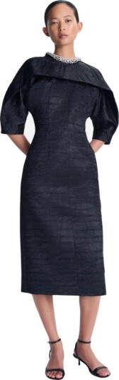 Simkhai Ashleigh midi dress US 6 sort dame