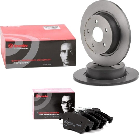 Bremseskiver og -klosser BREMBO BRB3405N0378