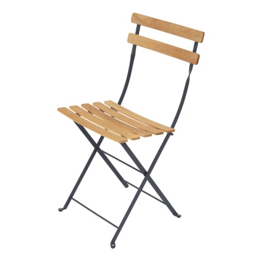 Fermob Bistro Stol Natural Anthracite 47 Fermob Bistro Stol Natural Anthracite 47