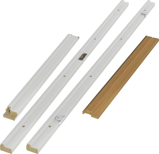 Swedoor +Karm IK 8x21 93mm Hvit Med Integrert Tettelist