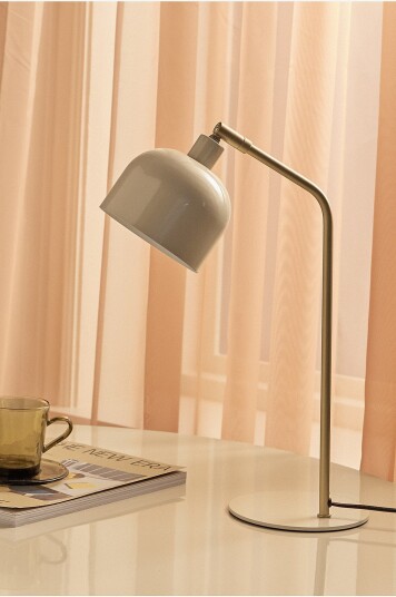 Ellos Home Bordlampe Glossy Beige