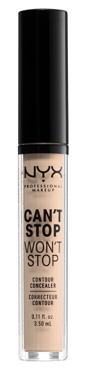 NYX Professional Makeup Cant Stop Wont Stop Concealer 02 Alabaster