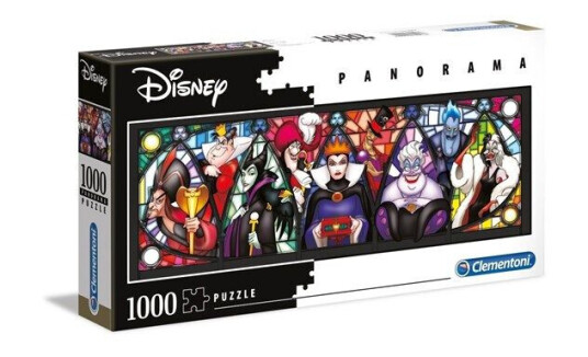 Clementoni Disney: Villains - Panorama 1000 pieces Gulv