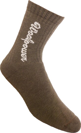 Woolpower Socks Classic Logo 400 Pine Green 40 44