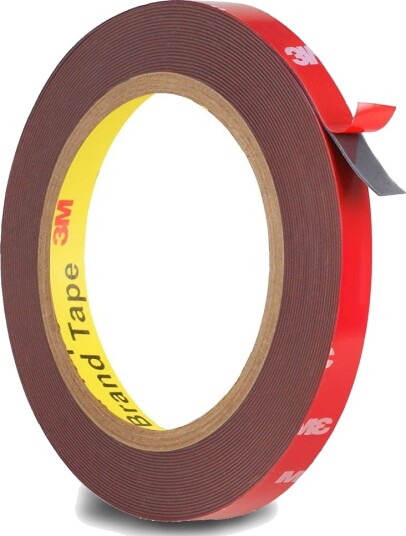 3M Dobbelsidig tape 8mm til strips 5 meter rull