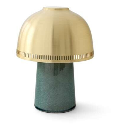 &tradition Raku Oppladbar Lampe SH8 Blå Grønn & Brass