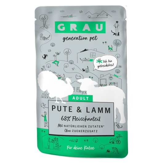 Grau Gourmet Biter 16 X 125 G Kalkun Og Lam Grau Gourmet Biter 16 X 125 G Kalkun Og Lam