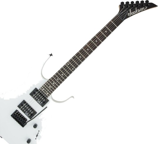 Jackson JS Series Dinky JS12 Amaranth Fingerboard Gloss Hvit