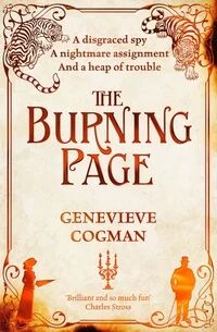 The Burning Page Av Genevieve Cogman
