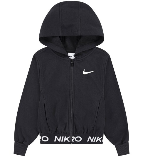 Nike Dh-Dri-Fit Full Zip Hoody - Black - 92/98 Nike Dh-Dri-Fit Full Zip Hoody - Black - 92/98