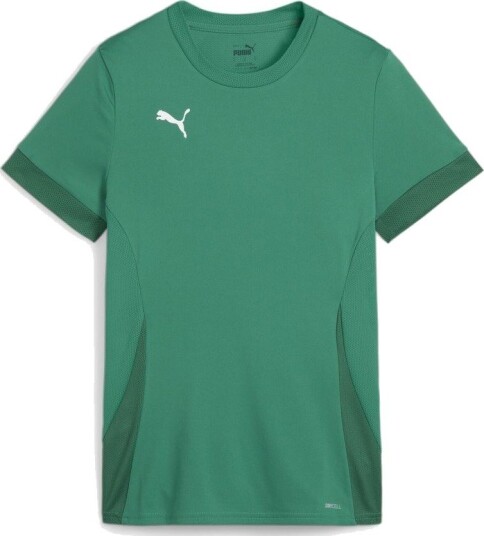 PUMA Trenings T Skjorte teamGOAL Grønn/PUMA White Kvinner størrelse Small