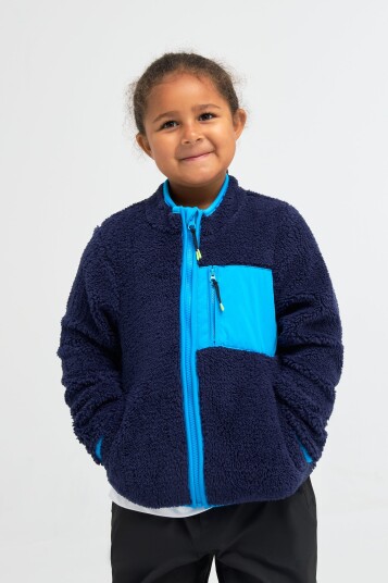 Nordbjørn Montana Pilejakke Peacoat Navy 110-116 Nordbjørn Montana Pilejakke Peacoat Navy 110-116