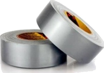 Lærredstape 3998 50Mm Sølvgrå 50M