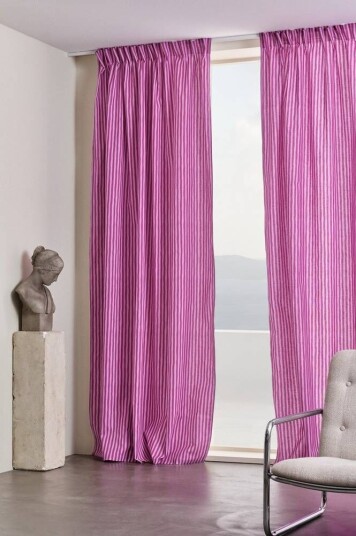 Jotex HANNA gardin med multifunksjonsbånd 2-pk Lilla/lys lilla 1662019-07-300 1662019-06-220