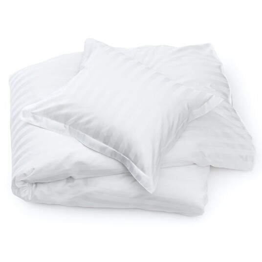 Dux Dynetrekk Classic Satin White Stripe (Størrelse: 140x200)