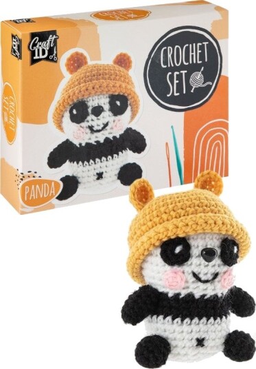 Craft Id Heklesett Med Amigurumi Panda