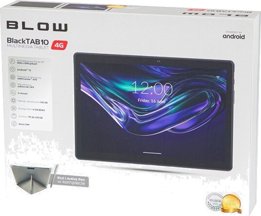 Blow BlackTAB10 10" LTE 4GB/128GB Svart