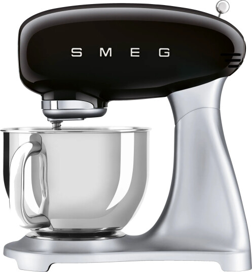 Smeg SMF04 50's Style Kjøkkenmaskin 4,8L 800W Svart Smeg SMF04 50's Style Kjøkkenmaskin 4,8L 800W Svart