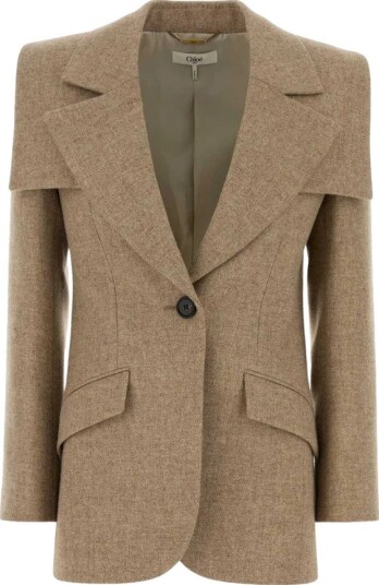 Chloé Dame Jakker Beige S,
