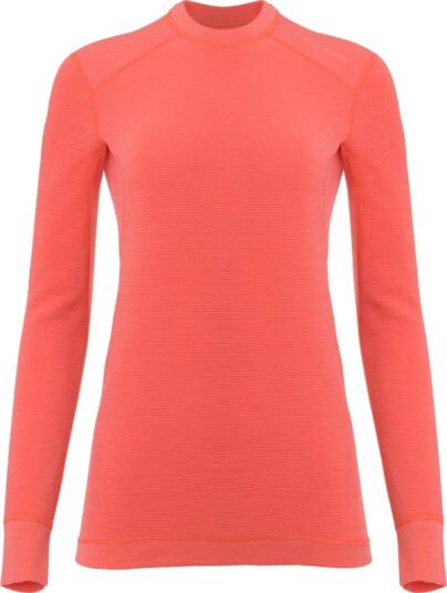 Aclima Women's StreamWool Crewneck L, Spiced Coral