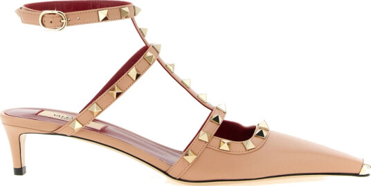Valentino Garavani Dame Sko Rosa 37 1/2 EU,