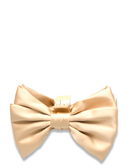 Becksöndergaard Minda Bow Hair Claw - Beige - ONE SIZE