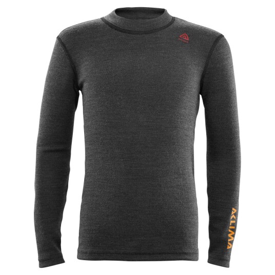 Aclima  WarmWool Crew Neck shirt Junior   223 Marengo/ Tapestry 140