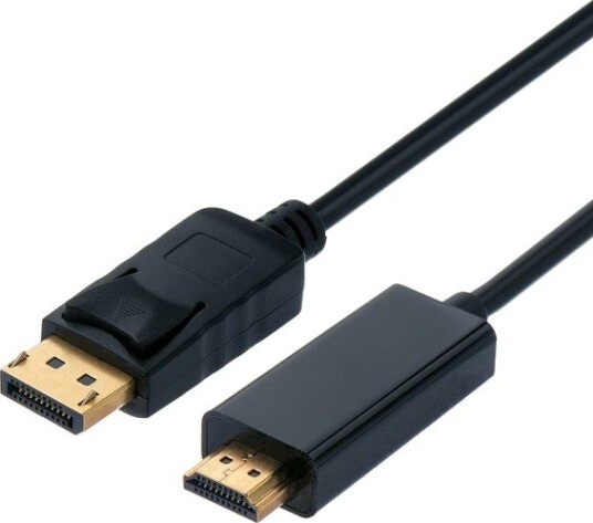 Standard Displayport-Kabel Dp Uhdtv St/St Svart 5 M S3683 Standard Displayport-Kabel Dp Uhdtv St/St Svart 5 M S3683