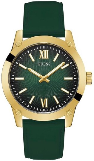 Guess Herreklokke GW0630G2 Crescent Grønn/Lær Ø44 mm Guess Herreklokke GW0630G2 Crescent Grønn/Lær Ø44 mm