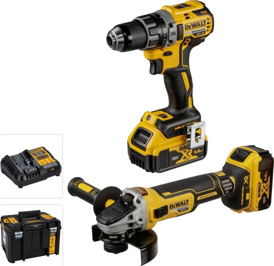 DeWalt DCK2020P2T Akku Combo Verktøysett Med Batteri 18V DeWalt DCK2020P2T Akku Combo Verktøysett Med Batteri 18V