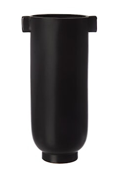 Vase m hank Svart 28 cm