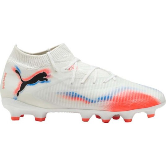 Puma Future 8 Pro FG/AG Junior Puma White/Puma Black/Glowing Red 36