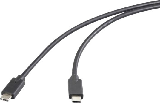 Renkforce Rf-6609644 2 M Usb C Usb C Usb 3.2 Gen 2X2 20 Gbit/S Sort Renkforce Rf-6609644 2 M Usb C Usb C Usb 3.2 Gen 2X2 20 Gbit/S Sort