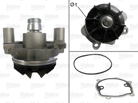 VALEO 506709 Vannpumpe VALEO 506709 Vannpumpe
