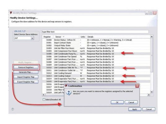 APC InfraStruXure Central Modbus TCP Output Module - lisens