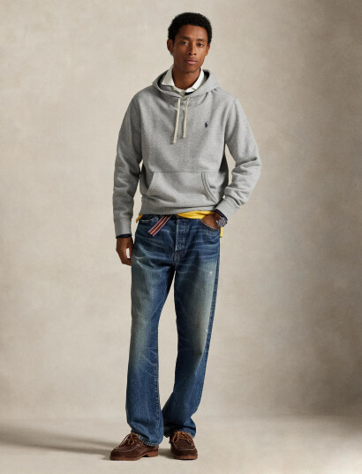 Polo Ralph Lauren Rl Fleece Lsl Knt Grey S